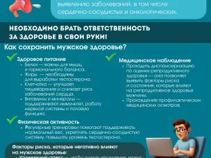 Мужчины, берегите здоровье!